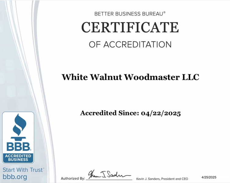 Cover photo of White Walnut Woodmaster